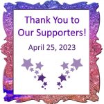 Thank You Supporters 2023 Featured Image